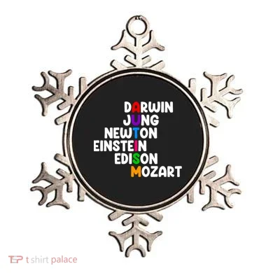 Autism Support Darwin Jung Newton Einstein Edison Mozart Ornament