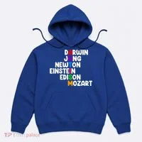 Autism Support Darwin Jung Newton Einstein Edison Mozart Hoodie thumb 0