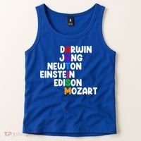 Autism Support Darwin Jung Newton Einstein Edison Mozart Tank Top thumb 2