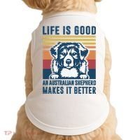 Australian Shepherd Dog Gifts Men Women Australian Shepherd Doggie Tank thumb 0