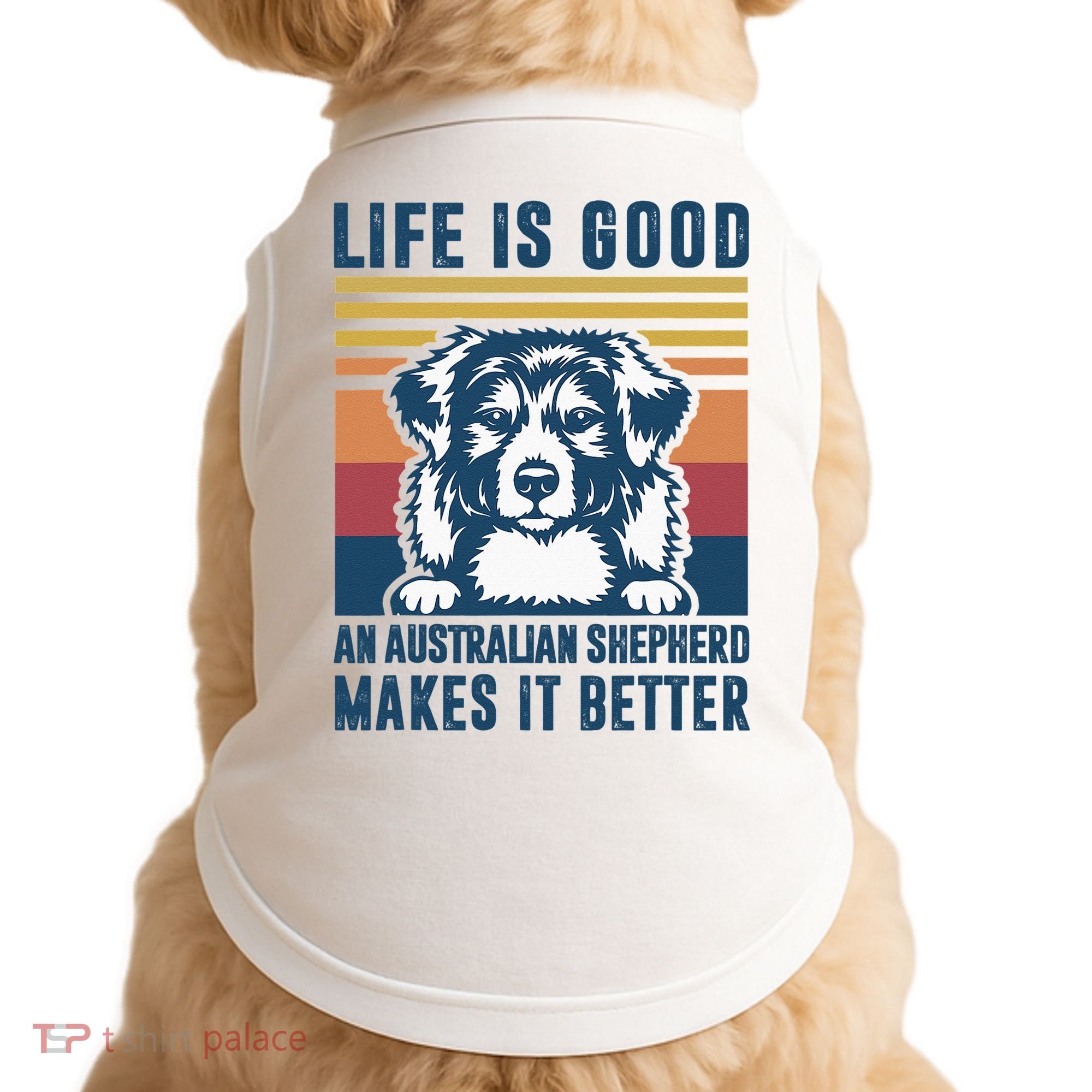 Australian Shepherd Dog Gifts Men Women Australian Shepherd Doggie Tank