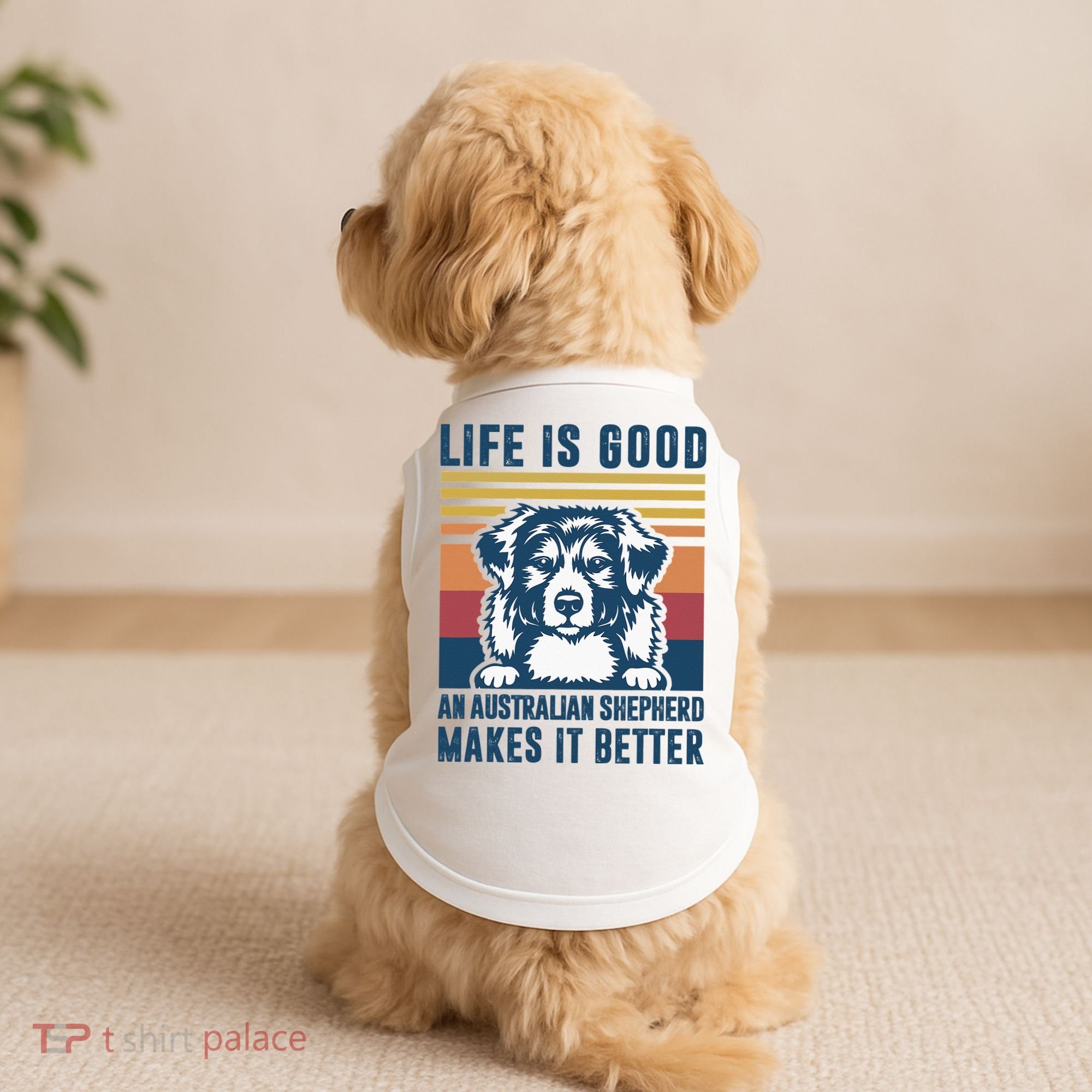 Australian Shepherd Dog Gifts Men Women Australian Shepherd Doggie Tank