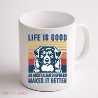 Australian Shepherd Dog Gifts Men Women Australian Shepherd Coffee Mug thumb 1
