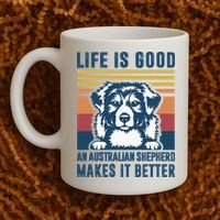 Australian Shepherd Dog Gifts Men Women Australian Shepherd Coffee Mug thumb 2