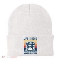 Australian Shepherd Dog Gifts Men Women Australian Shepherd Beanie thumb 0