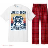 Australian Shepherd Dog Gifts Men Women Australian Shepherd Pajama Set thumb 0