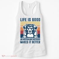 Australian Shepherd Dog Gifts Men Women Australian Shepherd Women's Tank Top thumb 0