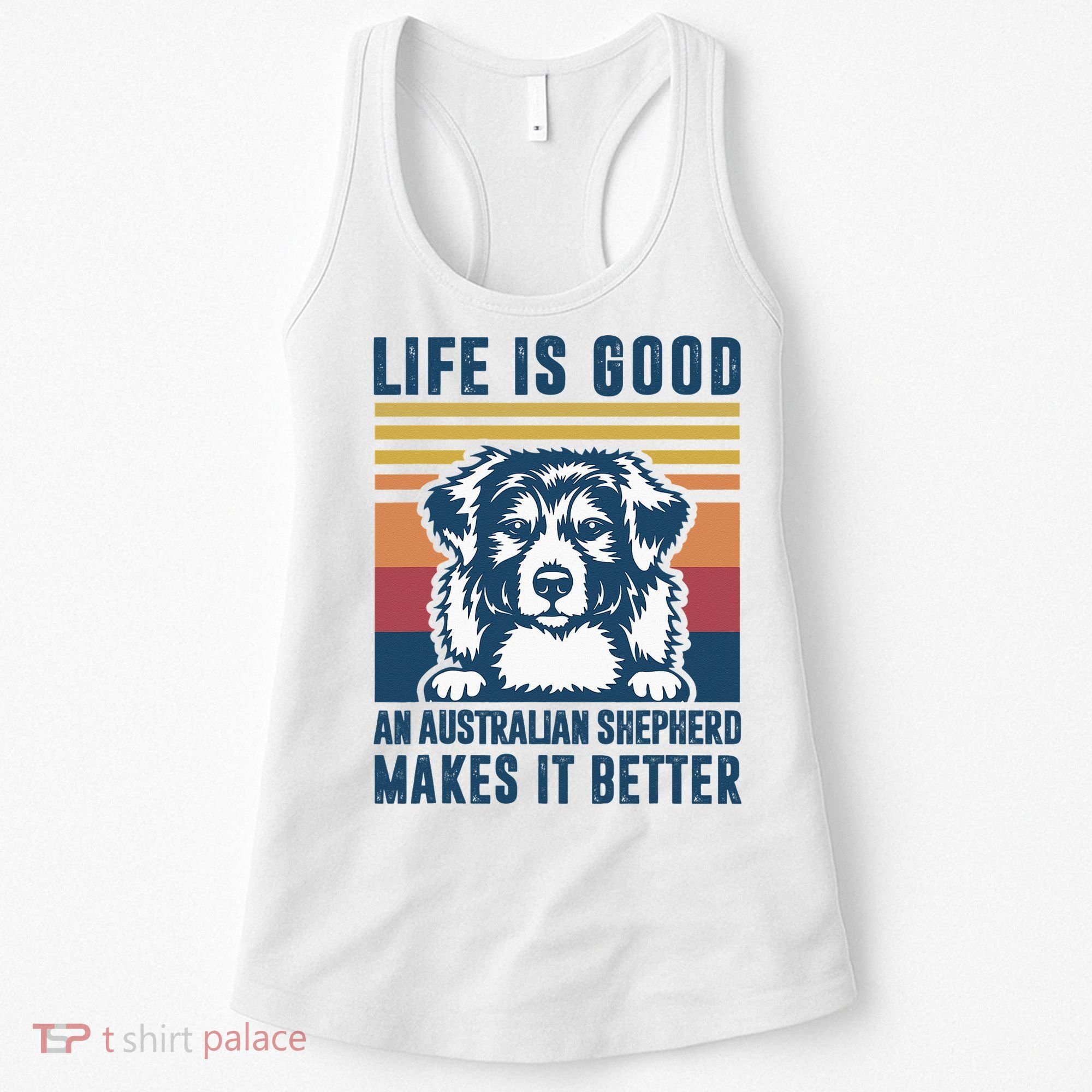 Australian Shepherd Dog Gifts Men Women Australian Shepherd Women's Tank Top