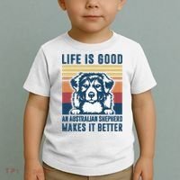 Australian Shepherd Dog Gifts Men Women Australian Shepherd Toddler T-Shirt thumb 2