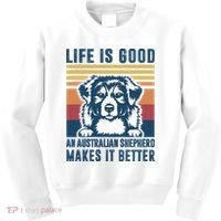 Australian Shepherd Dog Gifts Men Women Australian Shepherd Kids Sweatshirt thumb 0