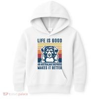 Australian Shepherd Dog Gifts Men Women Australian Shepherd Kids Hoodie thumb 0