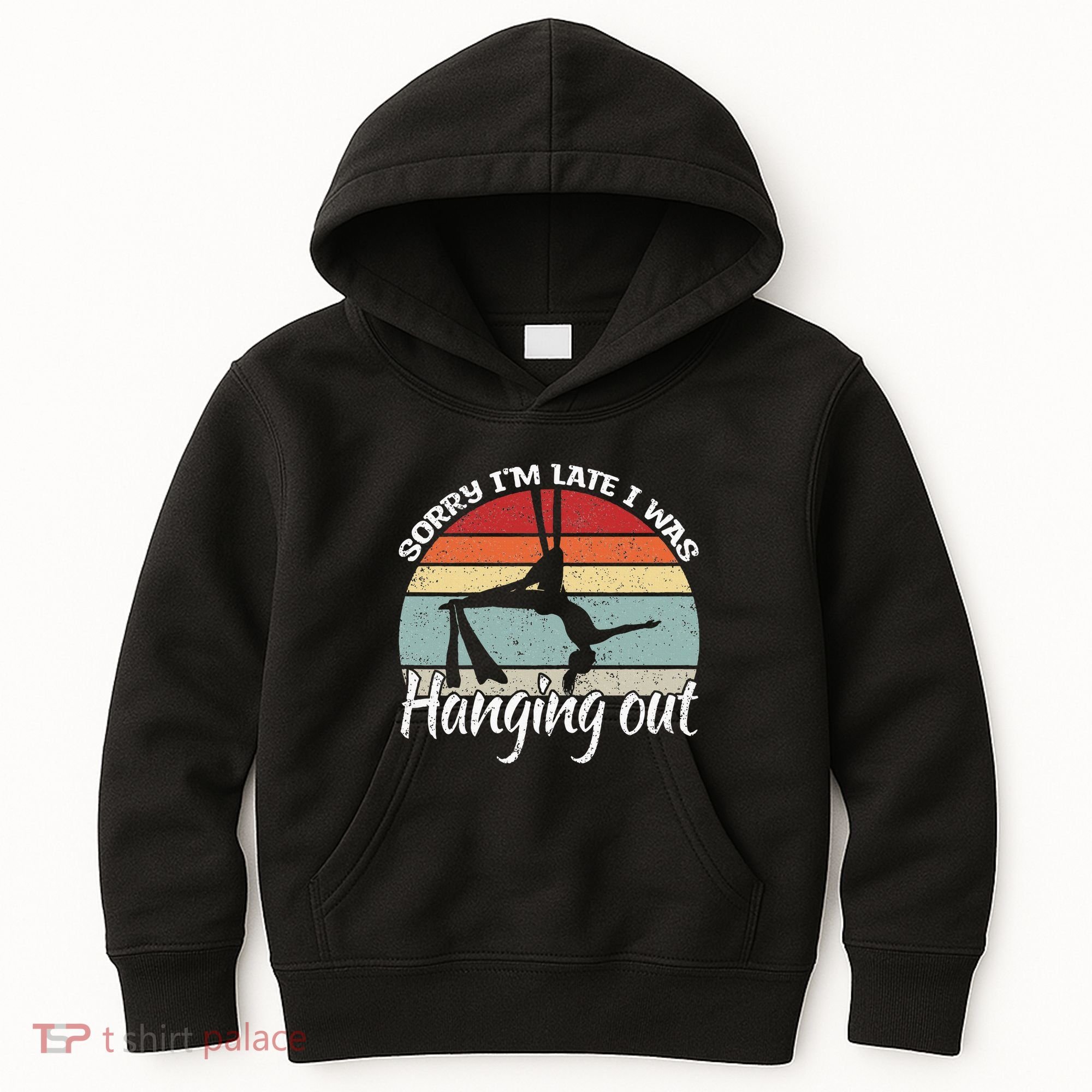 Aerial Silk Dancer Aerialist & Aerial Yoga Kids Hoodie