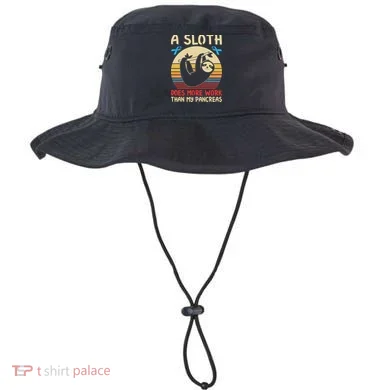 A Sloth Does More Work Than My Pancreas Bucket Hat