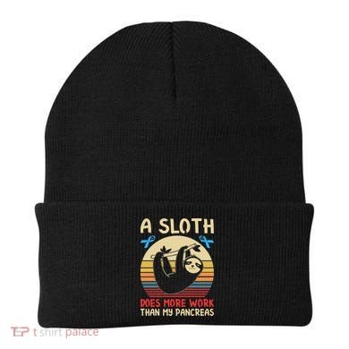 A Sloth Does More Work Than My Pancreas Beanie
