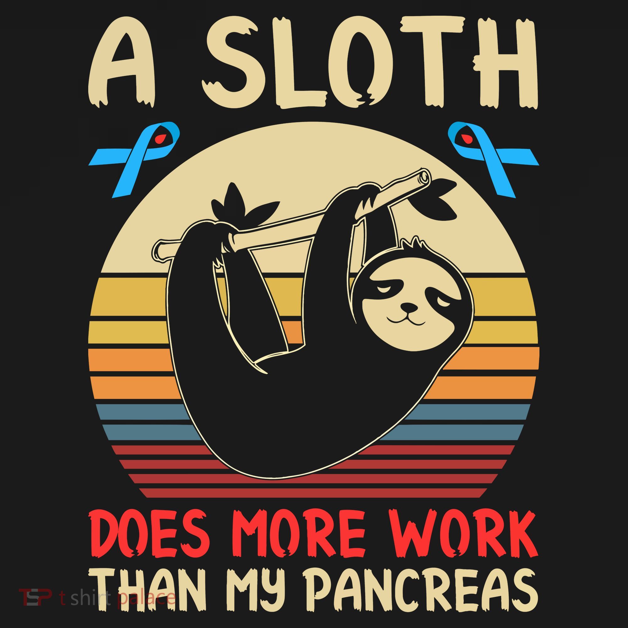 A Sloth Does More Work Than My Pancreas Mousepad