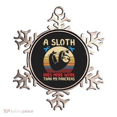 A Sloth Does More Work Than My Pancreas Ornament