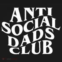 Anti Social Dad Club Funny Father Day Toddler Hoodie thumb 2