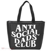 Anti Social Dad Club Funny Father Day Tote Bag thumb 0