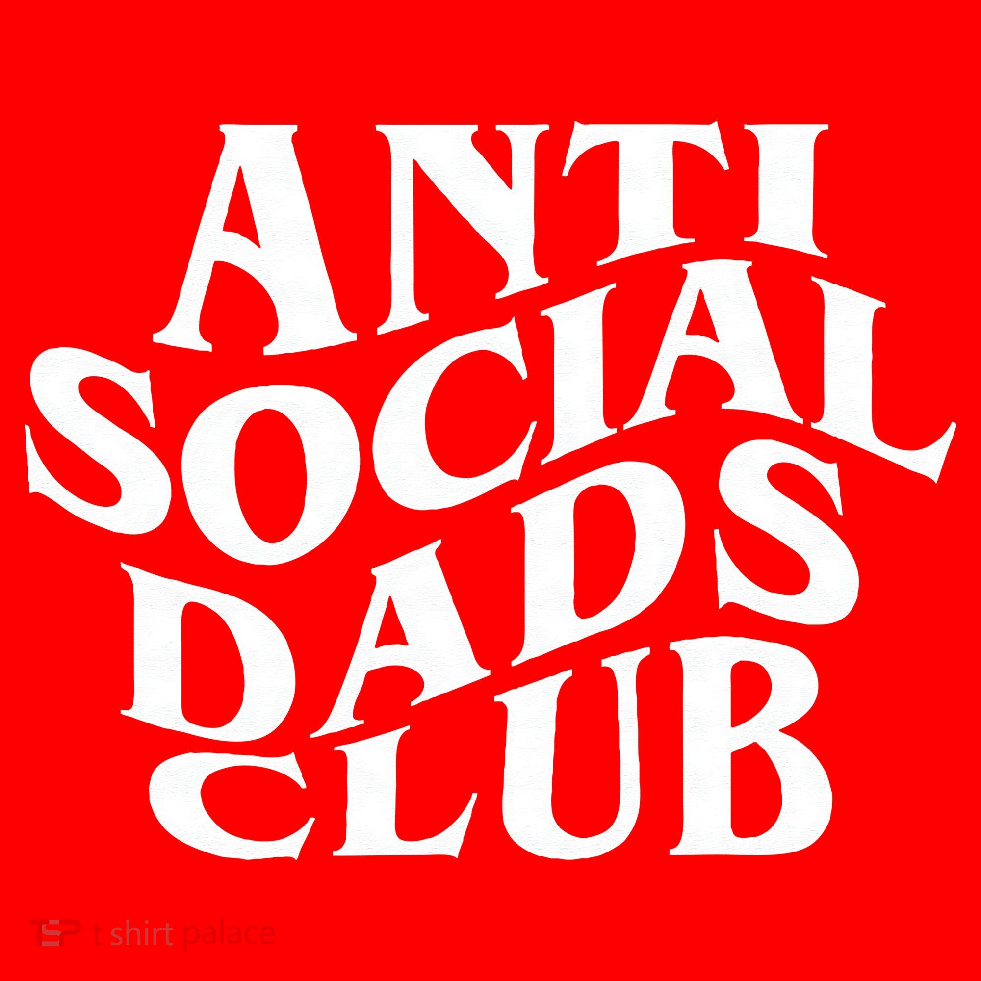Anti Social Dad Club Funny Father Day Santa Hat