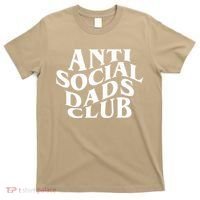 Anti Social Dad Club Funny Father Day T-Shirt thumb 0