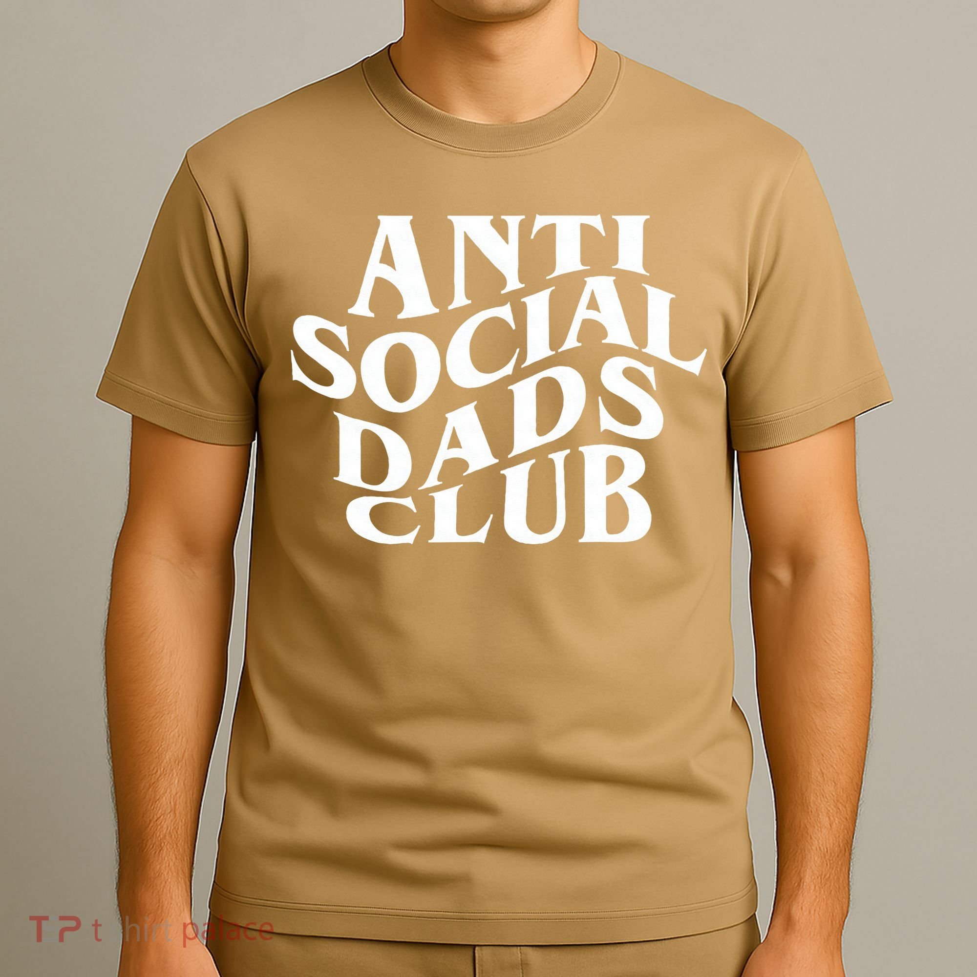 Anti Social Dad Club Funny Father Day T-Shirt