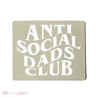 Anti Social Dad Club Funny Father Day Mousepad thumb 0