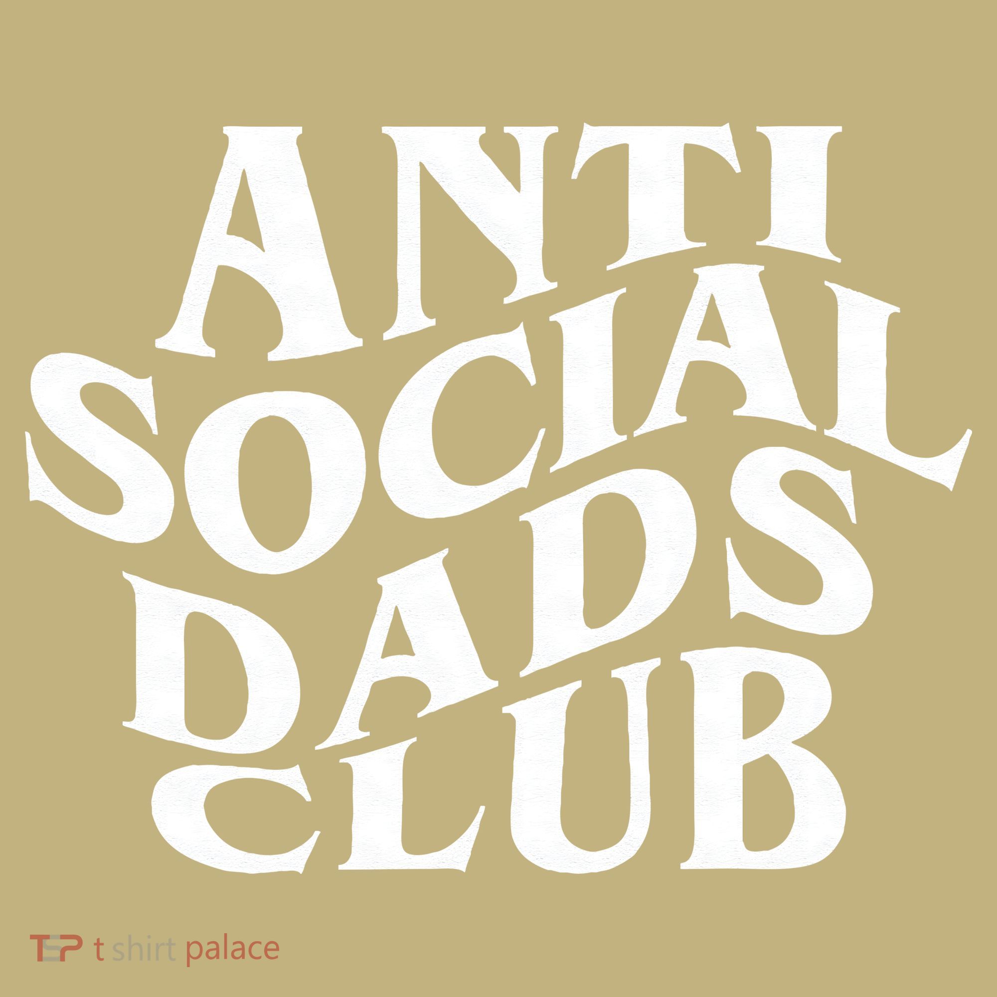 Anti Social Dad Club Funny Father Day Mousepad