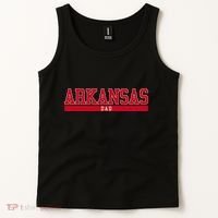 Arkansas State Dad Sports Tank Top thumb 2
