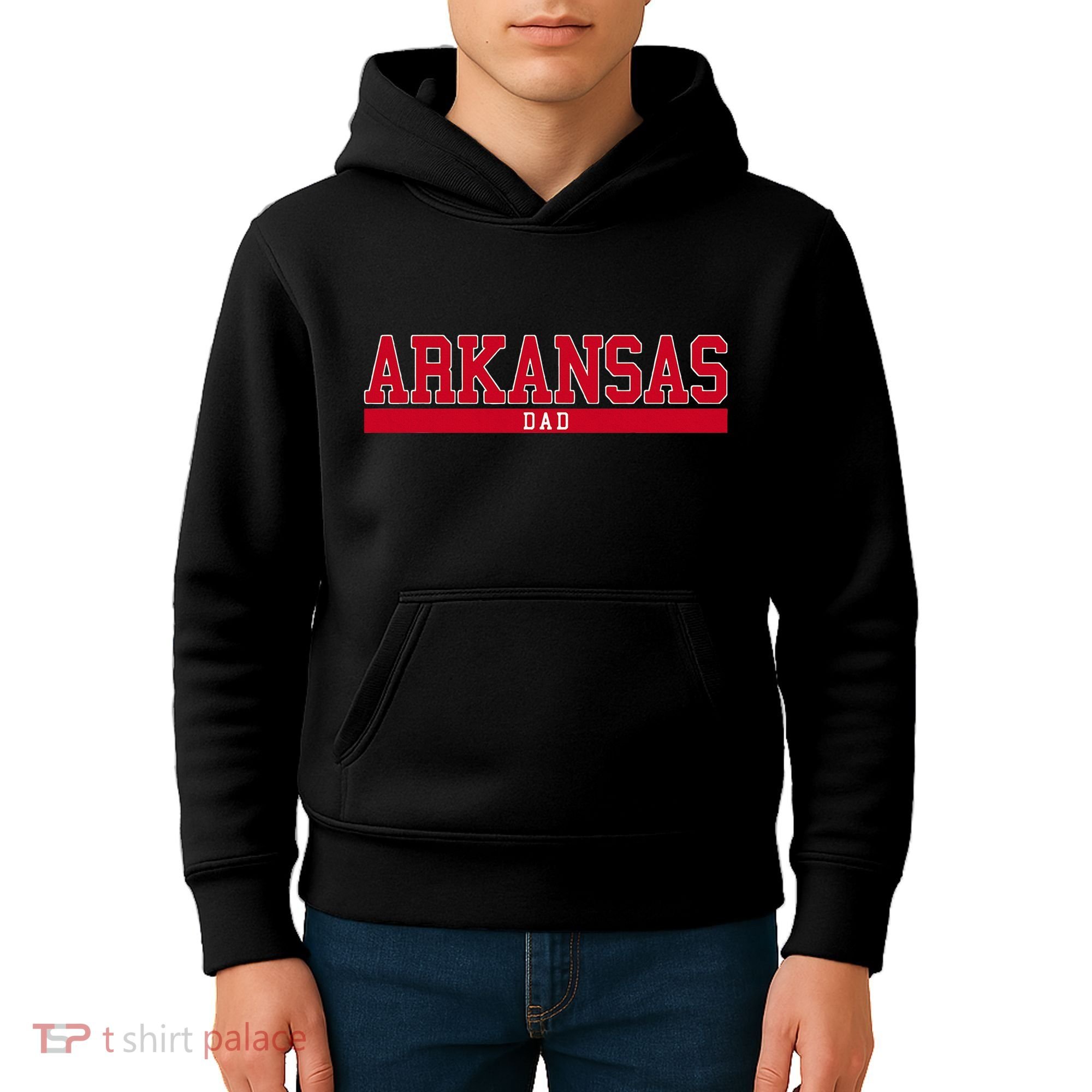 Arkansas State Dad Sports Kids Hoodie