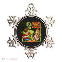 Alien Strangers Don't Talk UFO Ornament thumb 0