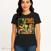 Alien Strangers Don't Talk UFO Women's T-Shirt thumb 4
