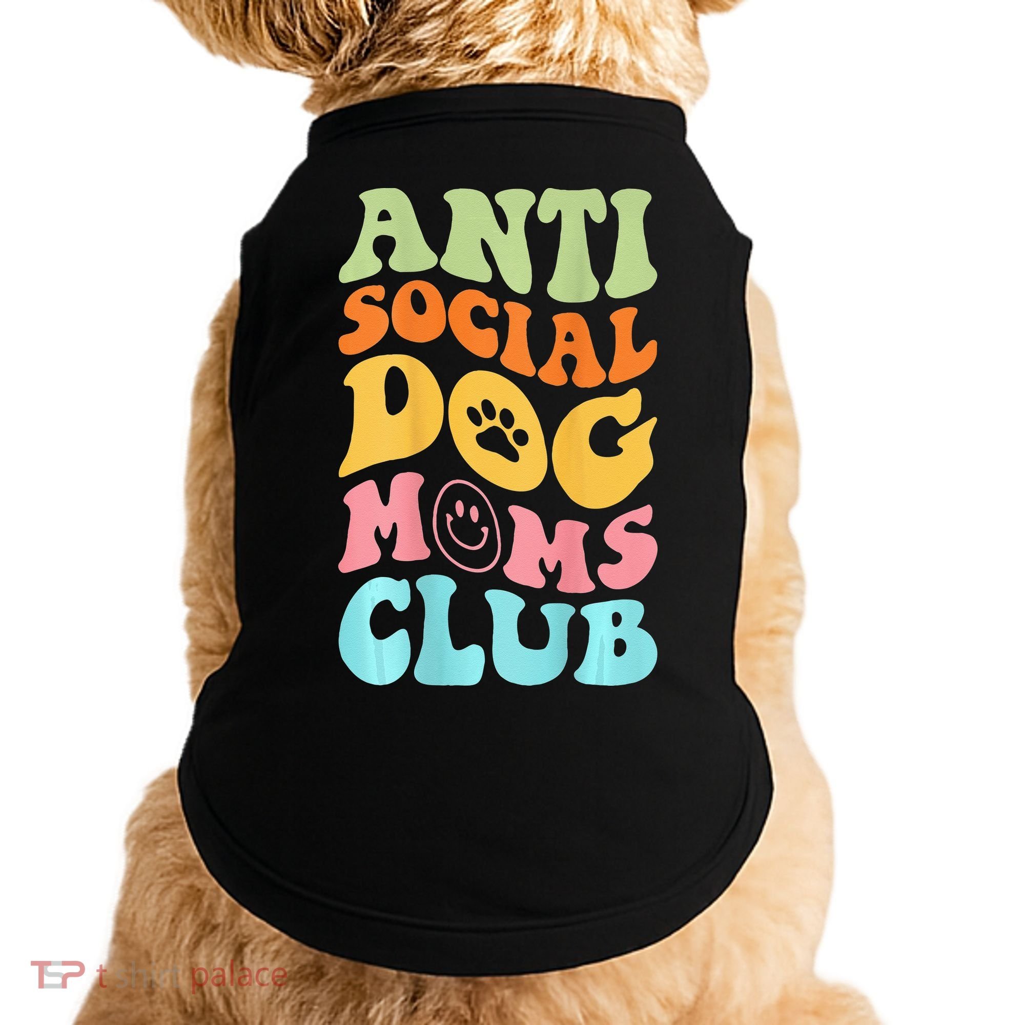 ANTI SOCIAL DOG MOMS CLUB Doggie Tank