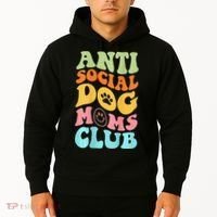 ANTI SOCIAL DOG MOMS CLUB Hoodie thumb 2