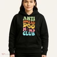 ANTI SOCIAL DOG MOMS CLUB Hoodie thumb 5