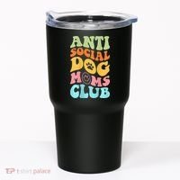 ANTI SOCIAL DOG MOMS CLUB Tumbler thumb 0