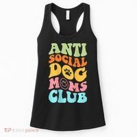 ANTI SOCIAL DOG MOMS CLUB Women's Tank Top thumb 0