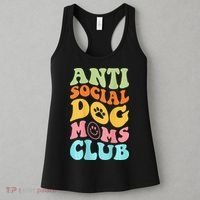 ANTI SOCIAL DOG MOMS CLUB Women's Tank Top thumb 3