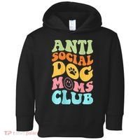 ANTI SOCIAL DOG MOMS CLUB Toddler Hoodie thumb 0
