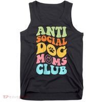 ANTI SOCIAL DOG MOMS CLUB Tank Top thumb 0