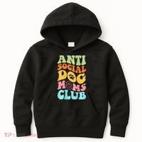ANTI SOCIAL DOG MOMS CLUB Kids Hoodie thumb 0