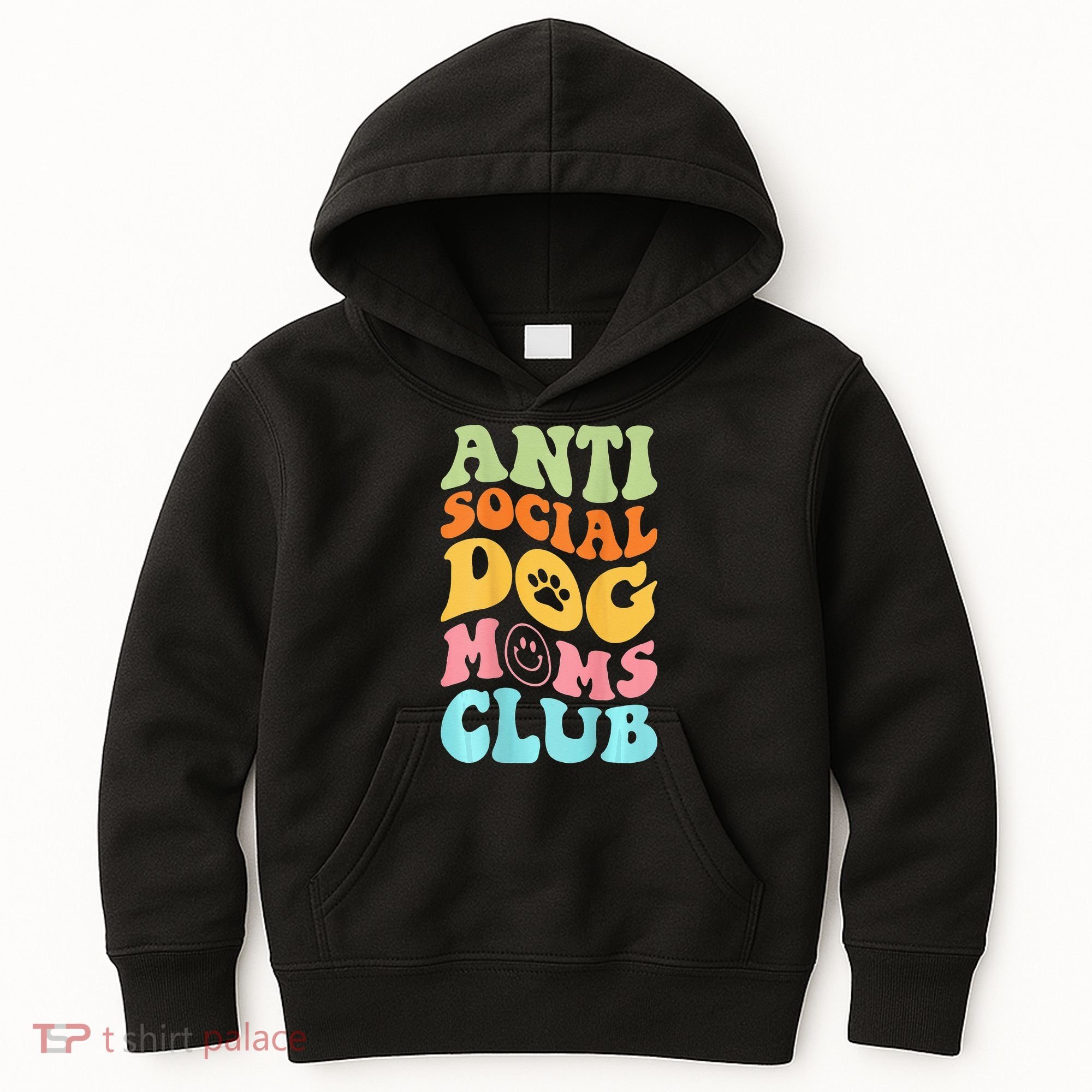 ANTI SOCIAL DOG MOMS CLUB Kids Hoodie
