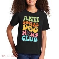 ANTI SOCIAL DOG MOMS CLUB Kids T-Shirt thumb 2