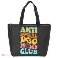 ANTI SOCIAL DOG MOMS CLUB Tote Bag thumb 0