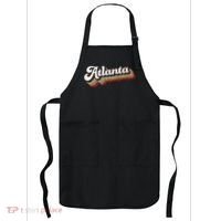 Atlanta Soccer Distressed Retro Baseball Script 404 United Apron thumb 0