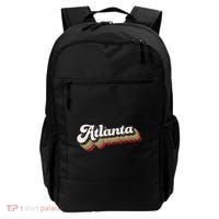 Atlanta Soccer Distressed Retro Baseball Script 404 United Backpack thumb 0