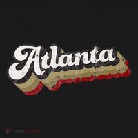 Atlanta Soccer Distressed Retro Baseball Script 404 United Kids Sweatshirt thumb 2