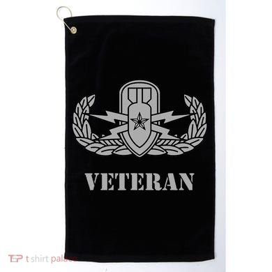 Army Senior Explosive Ordinance Disposal Badge Eod Veteran Golf Towel