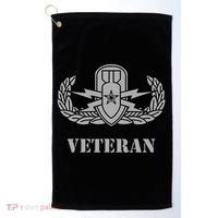 Army Senior Explosive Ordinance Disposal Badge Eod Veteran Golf Towel thumb 0