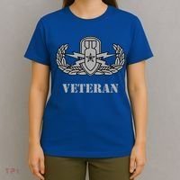 Army Senior Explosive Ordinance Disposal Badge Eod Veteran T-Shirt thumb 4