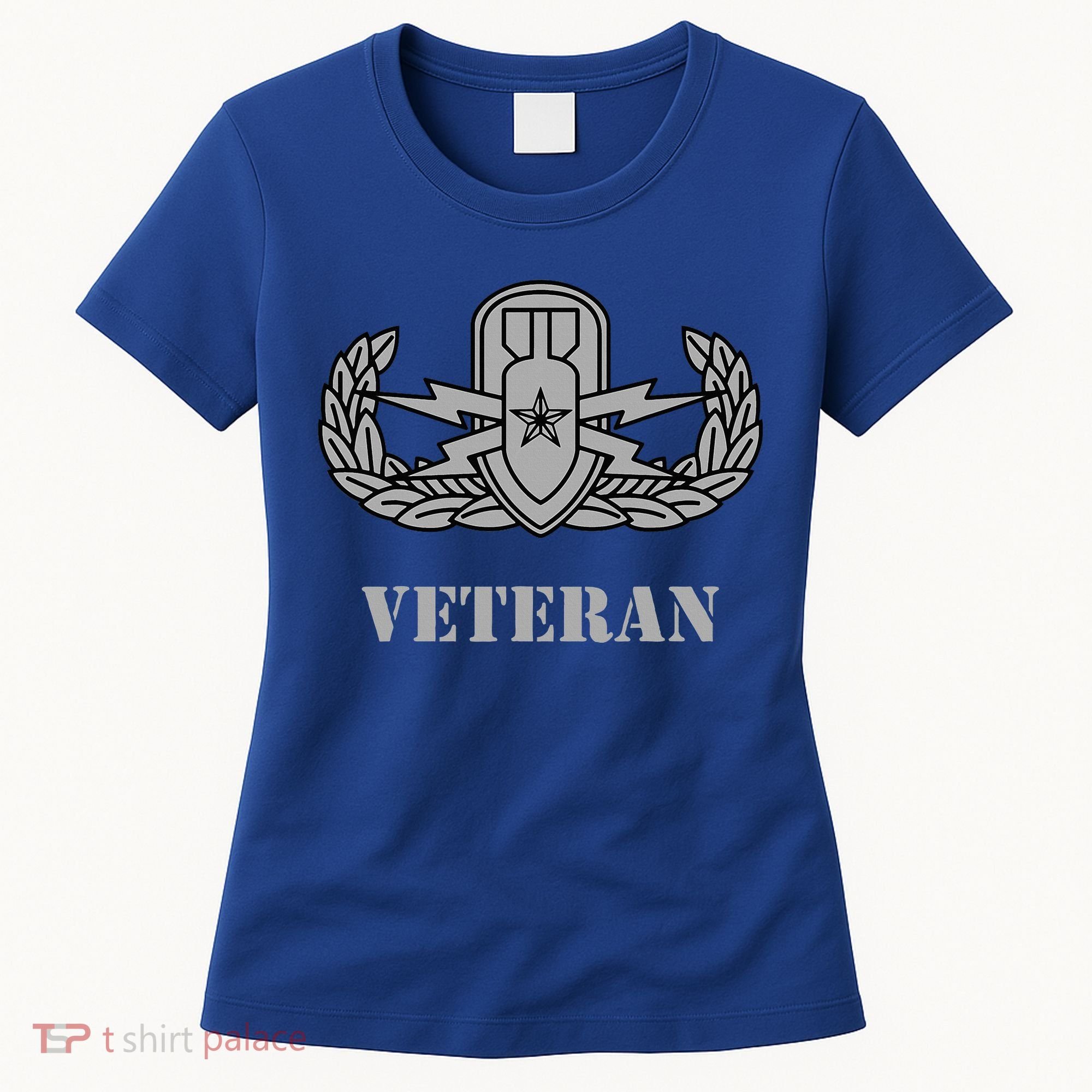 Army Senior Explosive Ordinance Disposal Badge Eod Veteran Women's T-Shirt